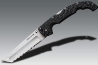 Складной нож Cold Steel Voyager XL Tanto Point Serrated