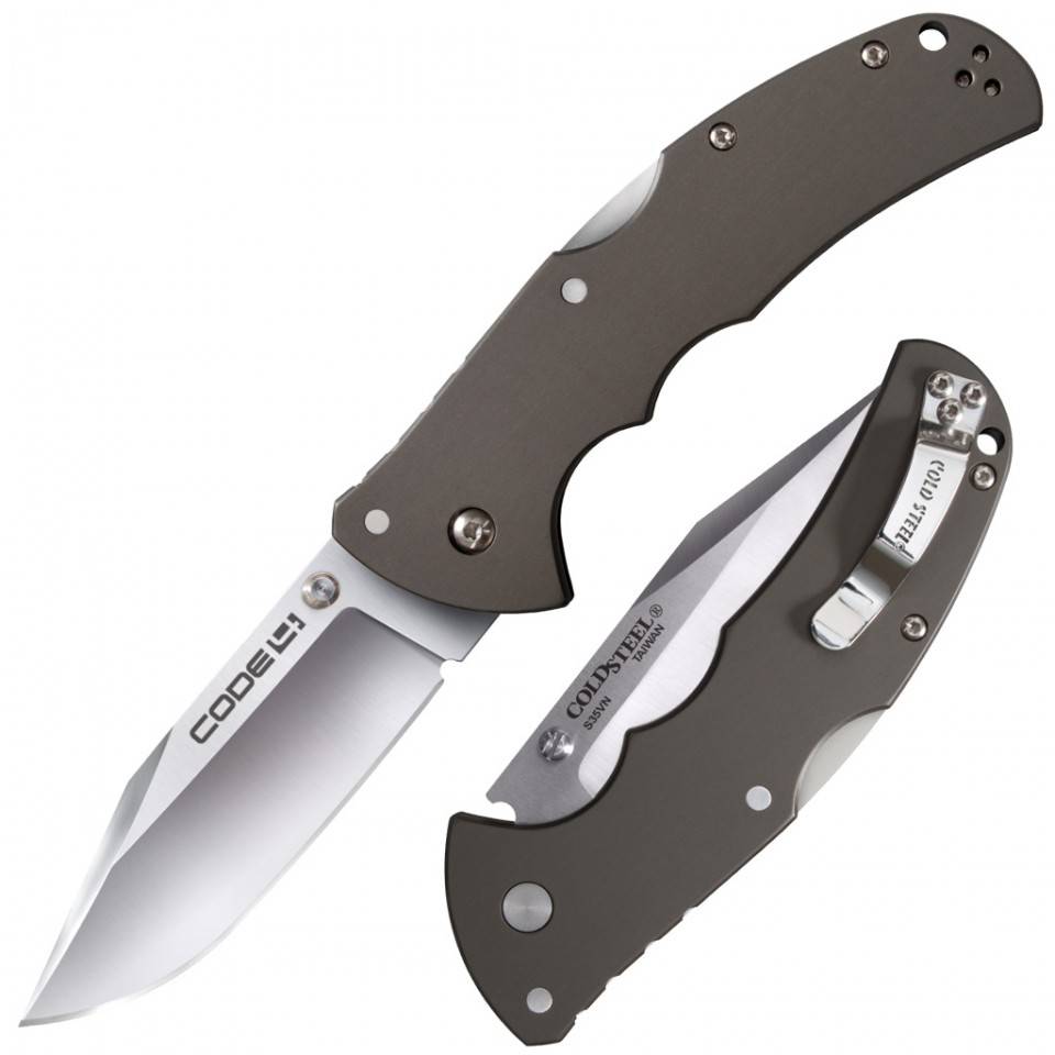 Нож Cold Steel Code 4 Clip Point купить в официальном магазине