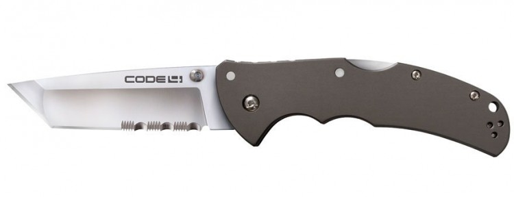 Нож Cold Steel Code 4 Tanto Point Serrated